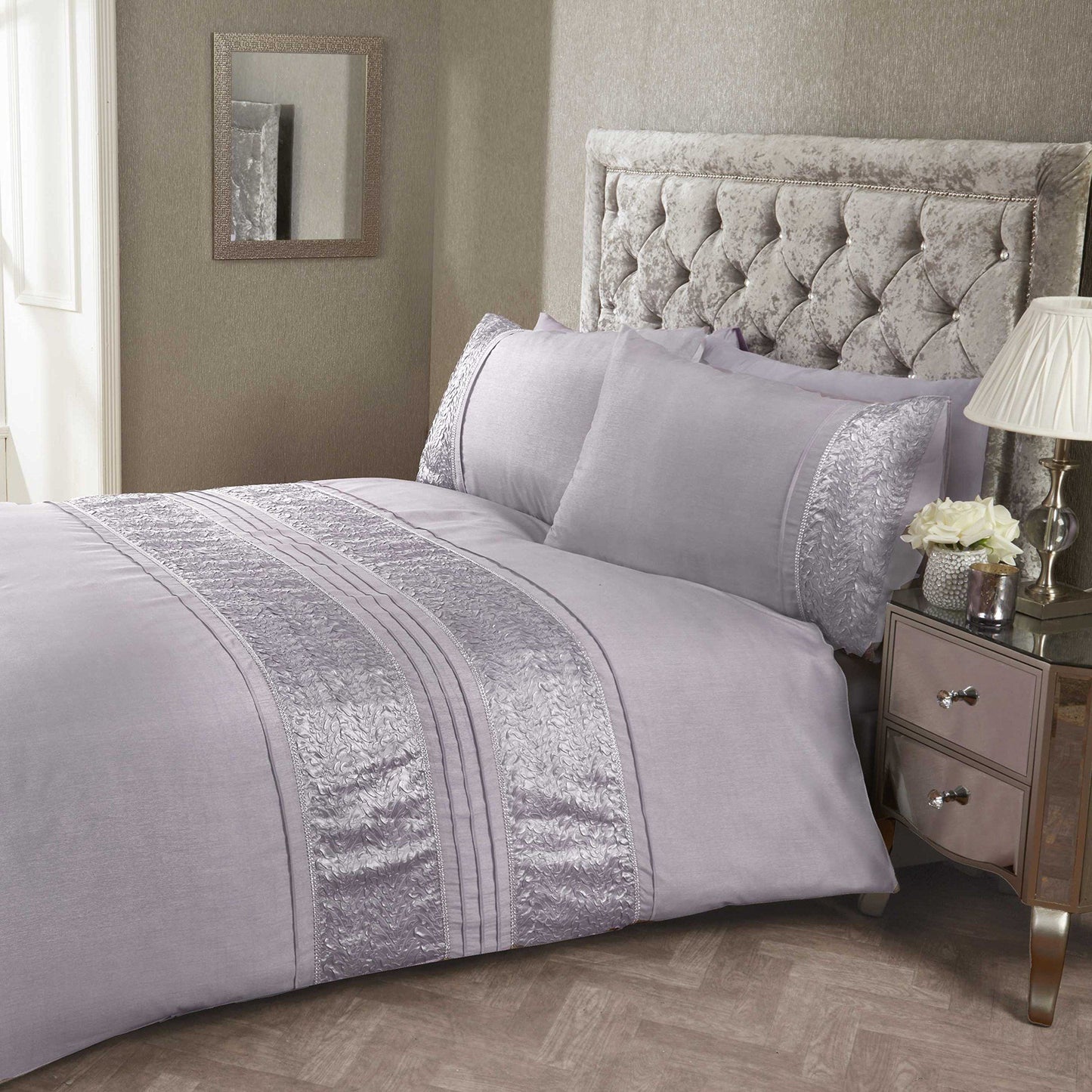 Aurora Heather Duvet Set