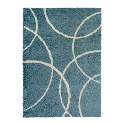Snug Blue Bubbles Rug