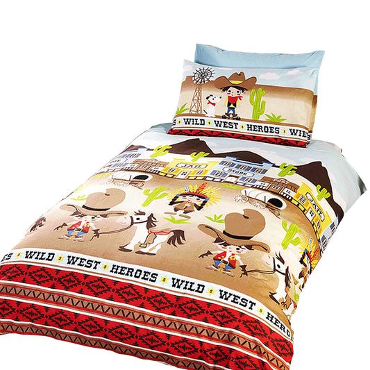 Wild Multi West Duvet Set