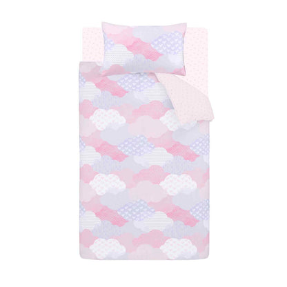 Soft as a Cloud Pink Duvet Cover Set