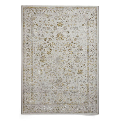 Creation 50112 Grey/Gold Modern Rug