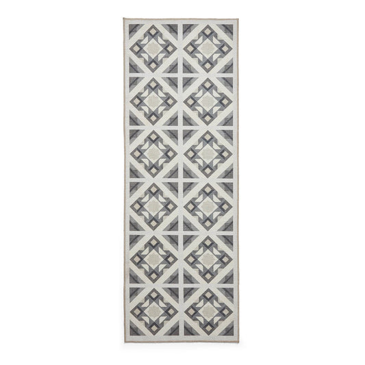 Victoria H1187 Grey/Beige Washable Rug