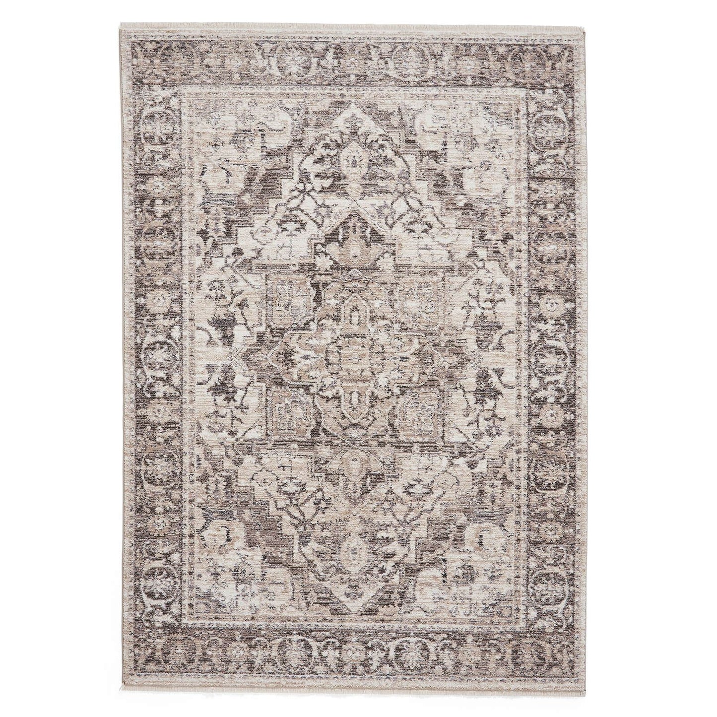 Vintage 35018 Grey Traditional Rug