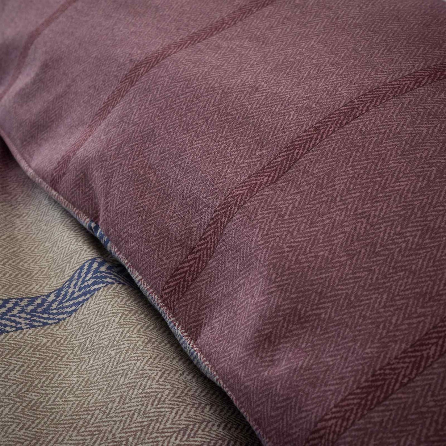 Melrose Tweed Plum Duvet Set