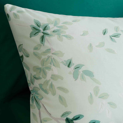 Scenic Leaves Green Duvet Cover Set