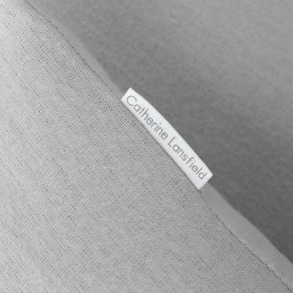 Brushed Cotton Grey Duvet Set
