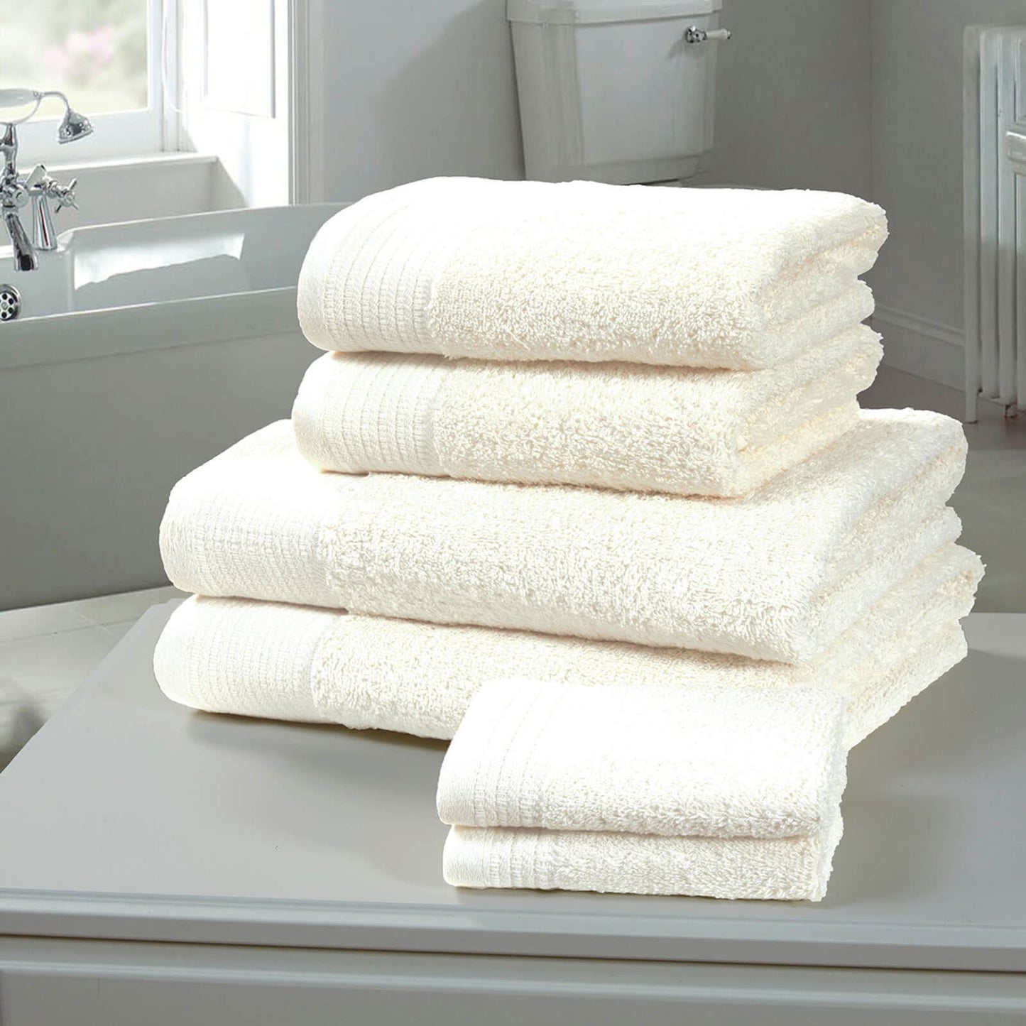 Chatsworth White Hand Towel