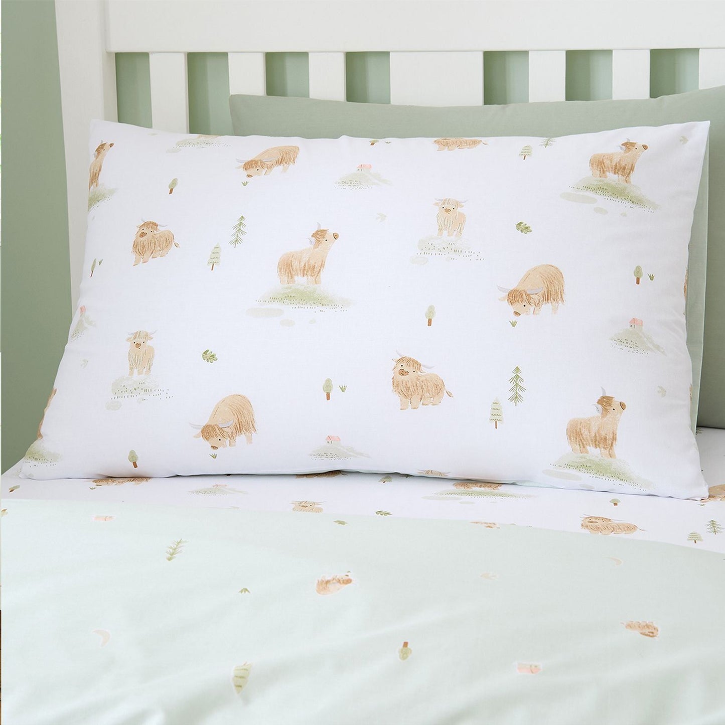 Bianca Mini Moo White Duvet Cover Set