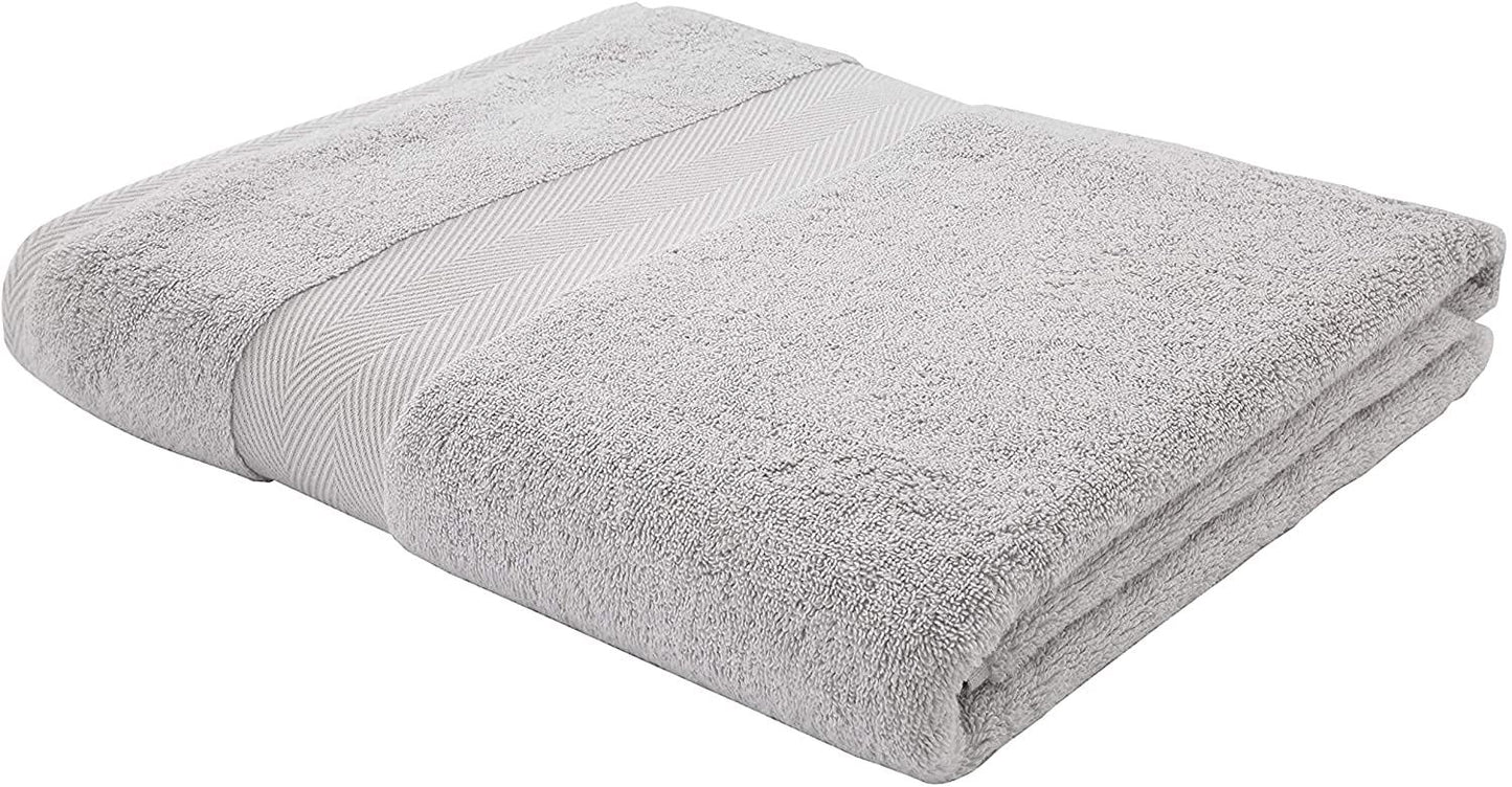 Silk 550gsm Dove Grey Bath Towel