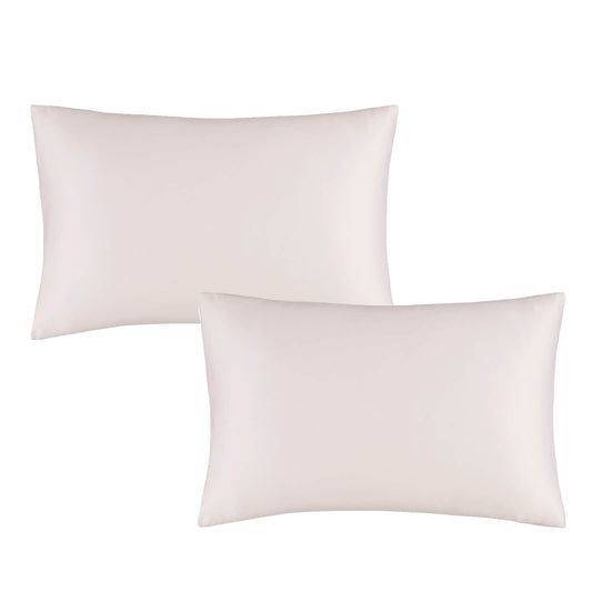 Silky Soft Satin Blush Housewife Pillowcase Pair