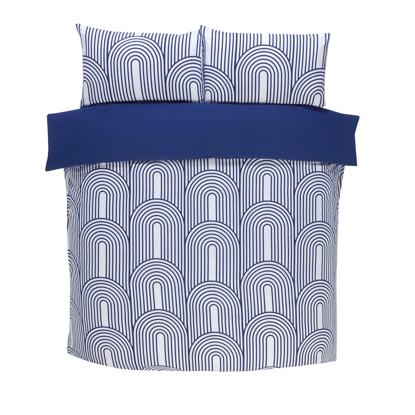 Arches Blue Duvet Set