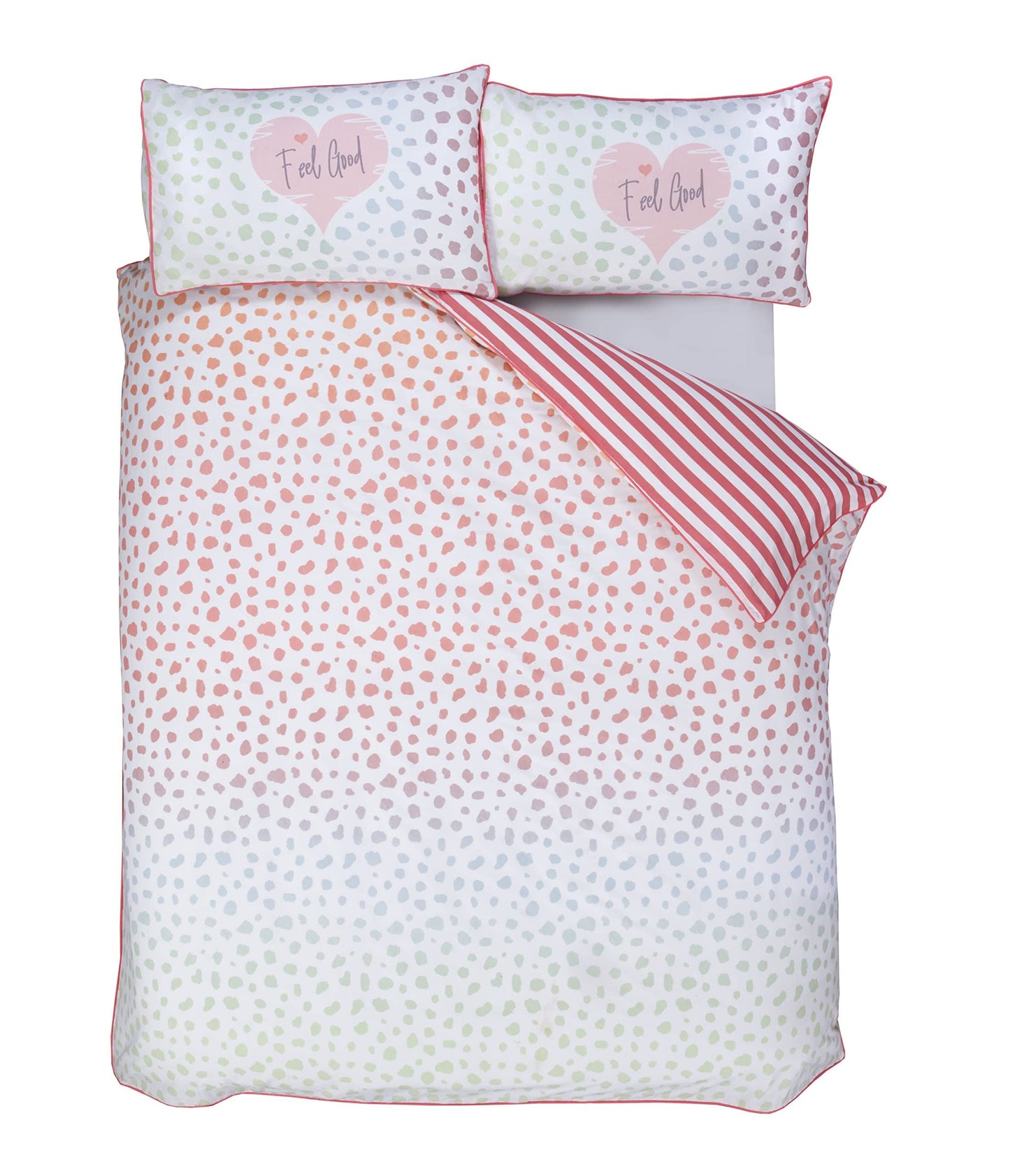 Dalmatian Blush Duvet Set