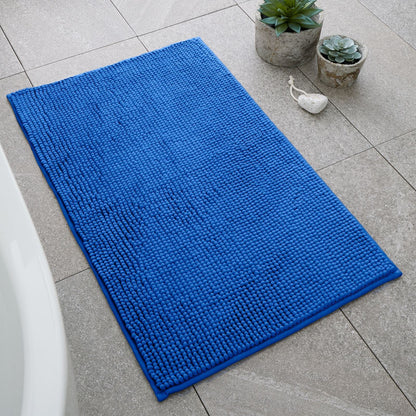 Catherine Lansfield Bobble Cobalt Blue  - Bath Mat