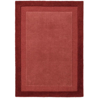 Origins Stacked Border Wine Red