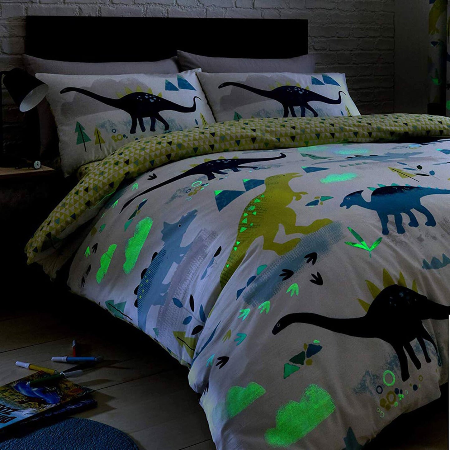 Dino Kids Multi Kids Duvet Set