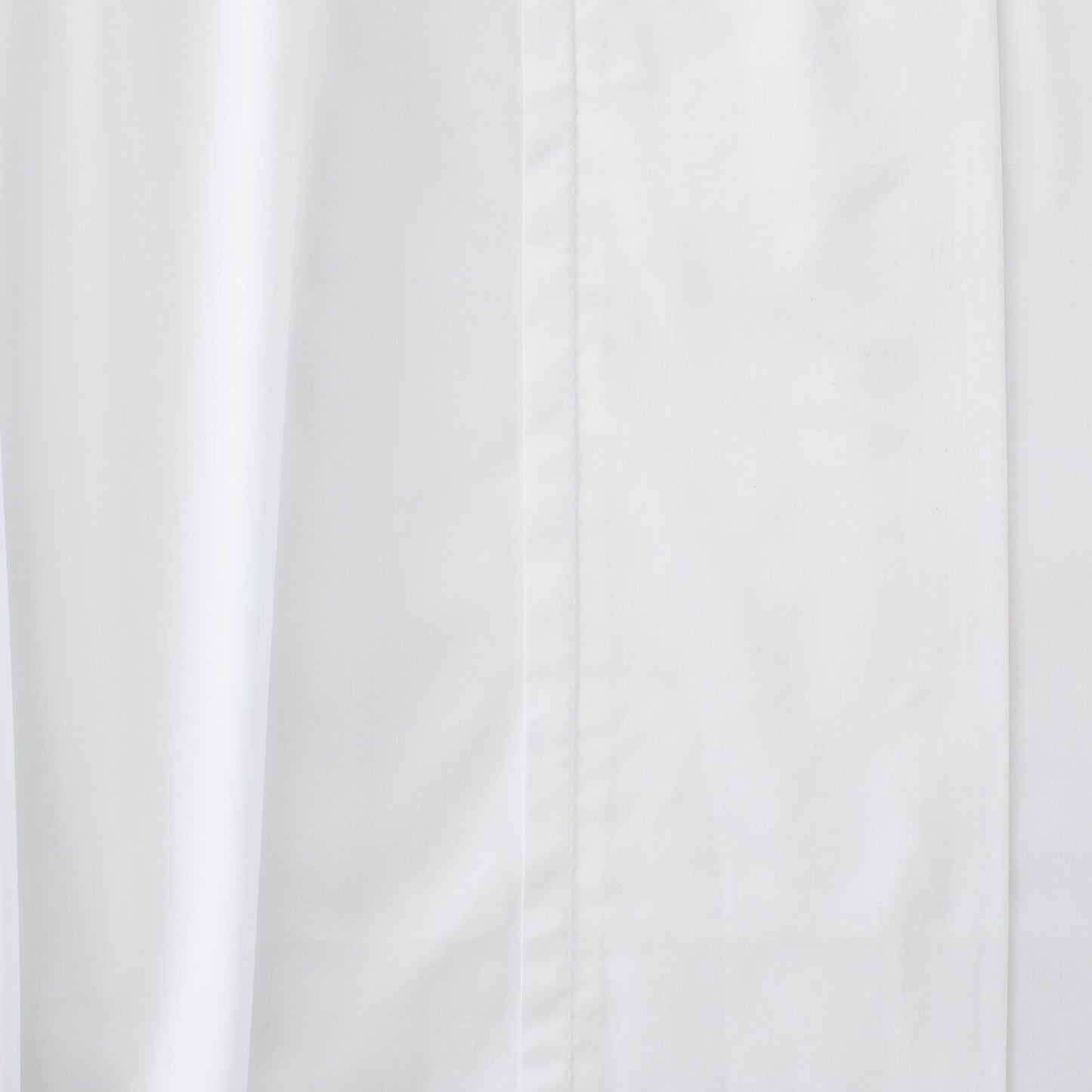 Organic Cotton 400TC Sateen White Flat Sheet