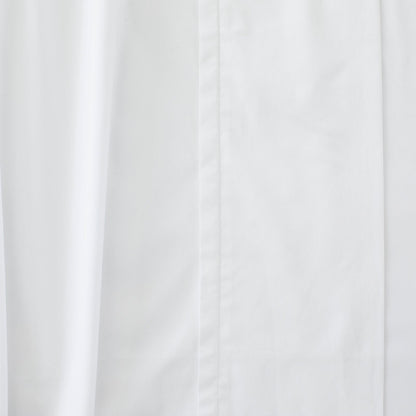 Organic Cotton 400TC Sateen White Flat Sheet