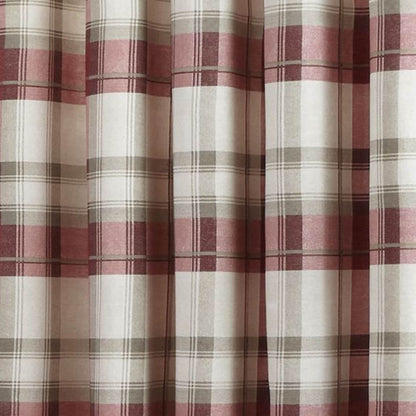 Balmoral Ruby Eyelet Curtains