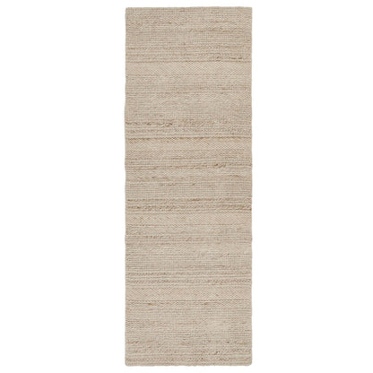 Chunky Knit Cream Plain Rugs