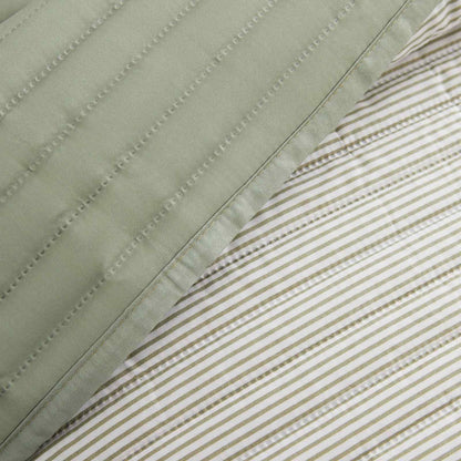 Stripe Green Bedspread