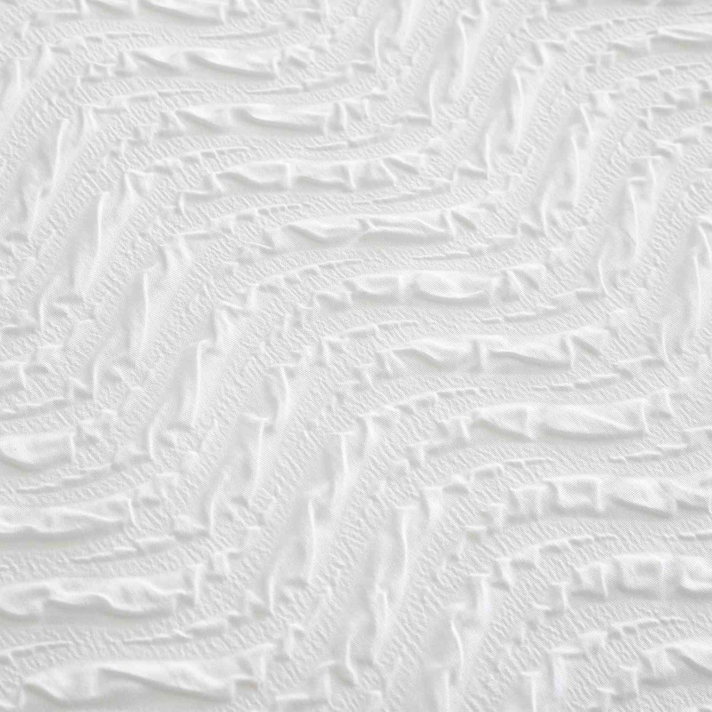 Heatset Wave White Duvet Cover Set