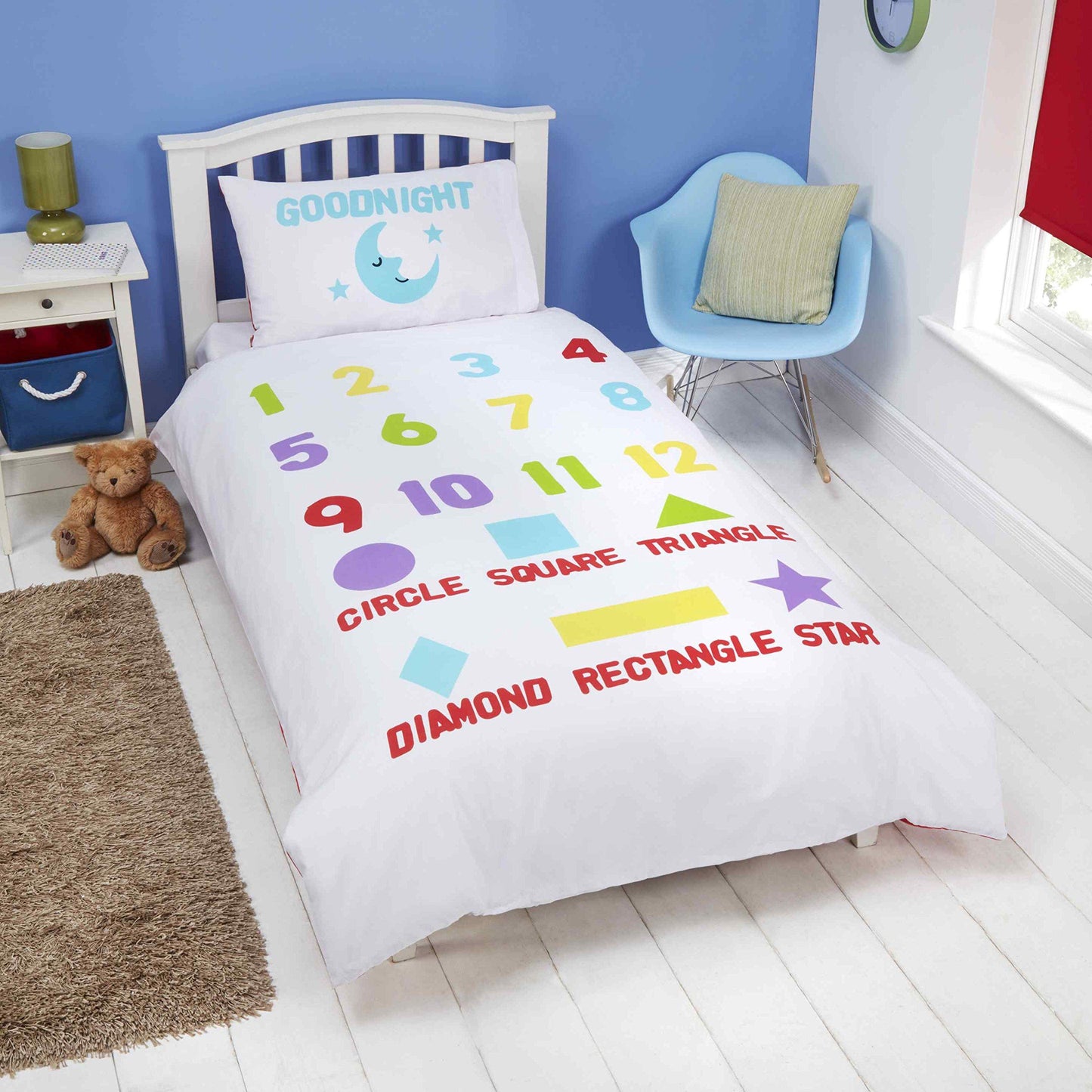 Bedtime Learning Multi Duvet Set