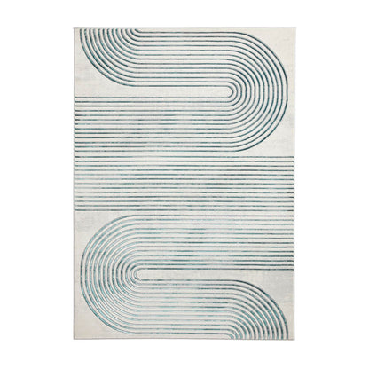 Apollo 2683 Grey/Green Modern Rug