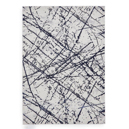 Artemis B8403A Blue / Silver Modern Rug