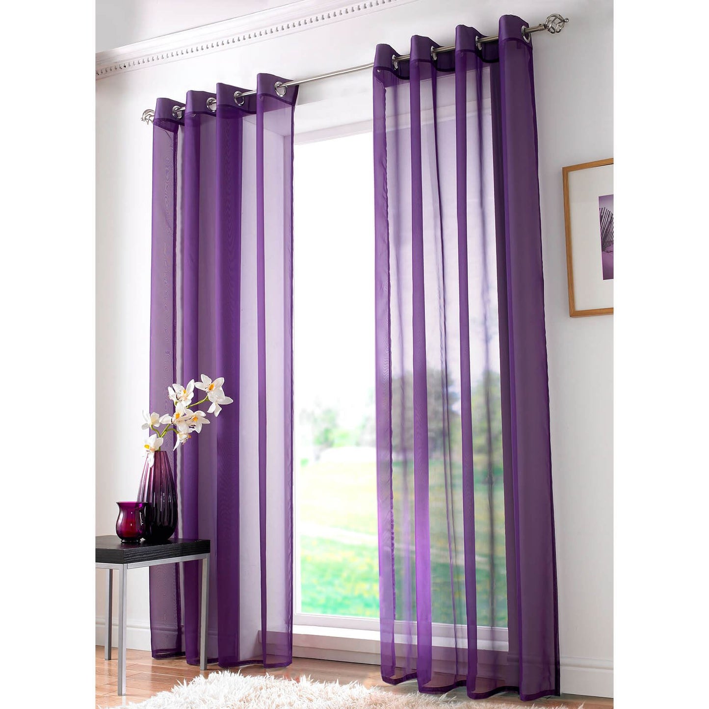 Plain Ring Top Purple Panel