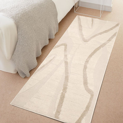 Ava Pave Cream Semi Plain Rug