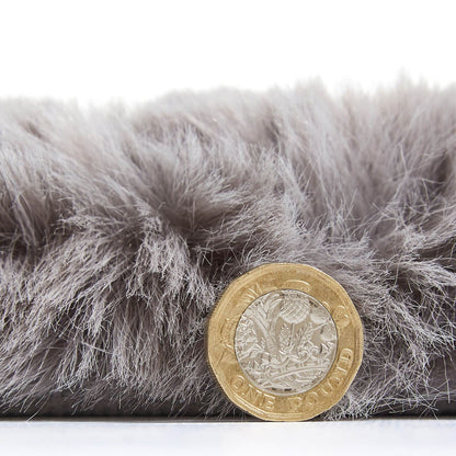 Super Teddy Grey Shaggy Rug