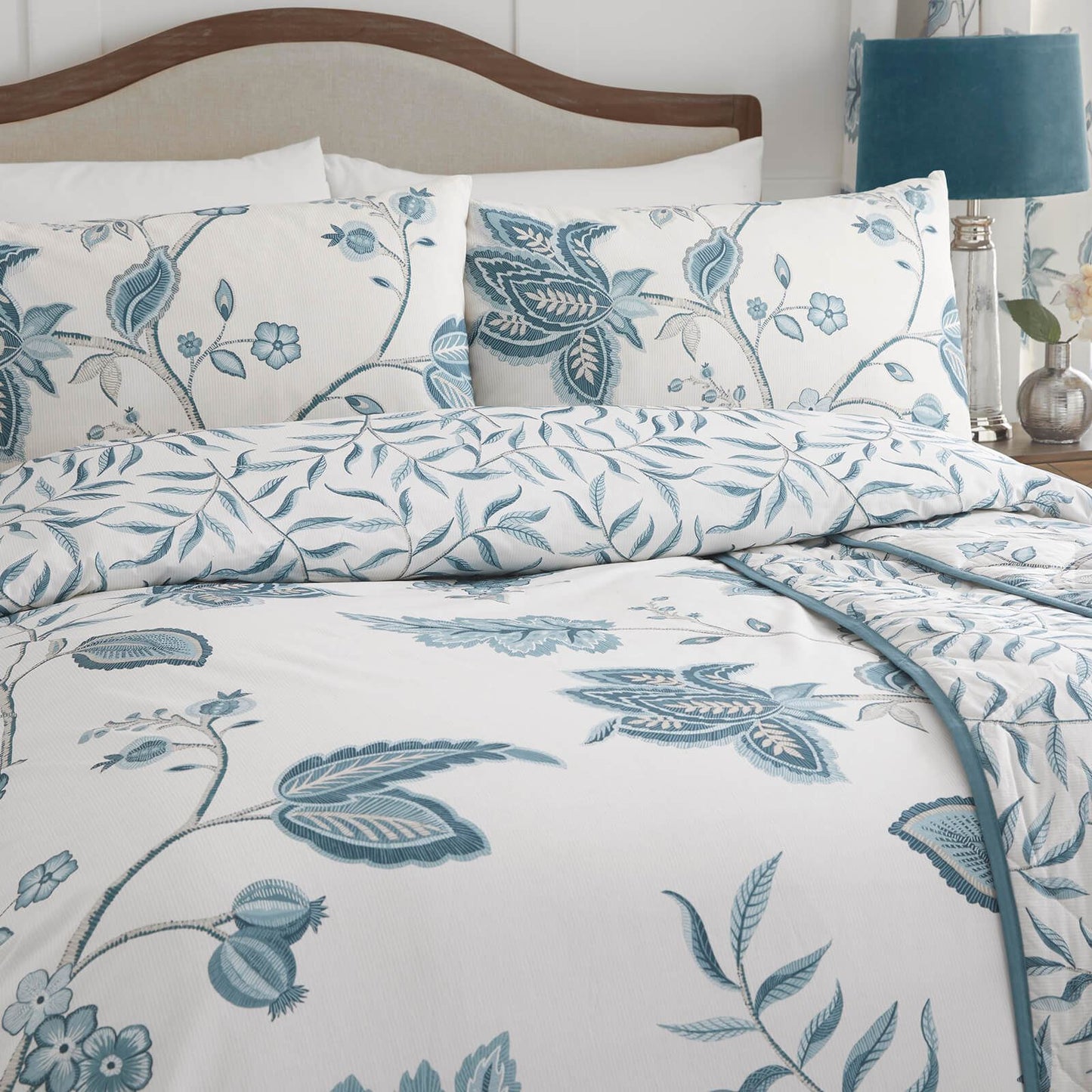 Samira Teal Duvet Set