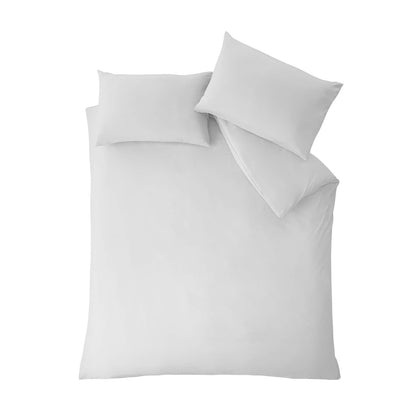 So Soft Easy Iron White Duvet Cover Set