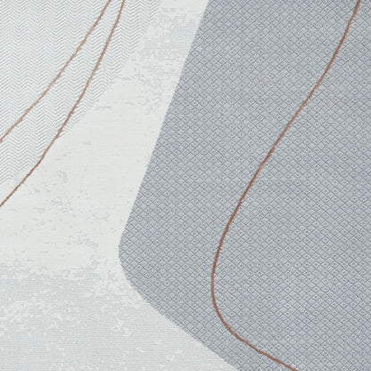Apollo E9974 Grey/Rose Modern Abstract Rug
