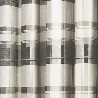 Balmoral Slate Eyelet Curtains