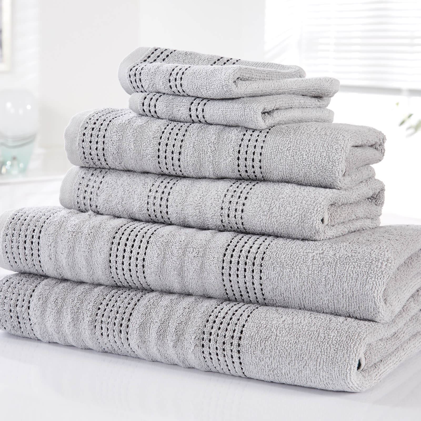 Spa Silver Bath Towel