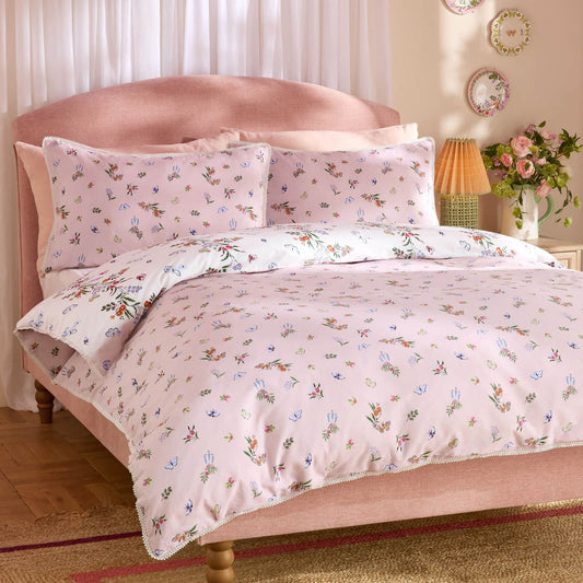 cath-kidston-flutter-floral-reversible-cotton-bedding-duvet-cover-set-pink