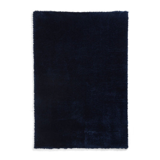 Lux Shaggy Navy Shaggy Rug