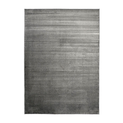Arlo Textured Grey Semi Plain Rug