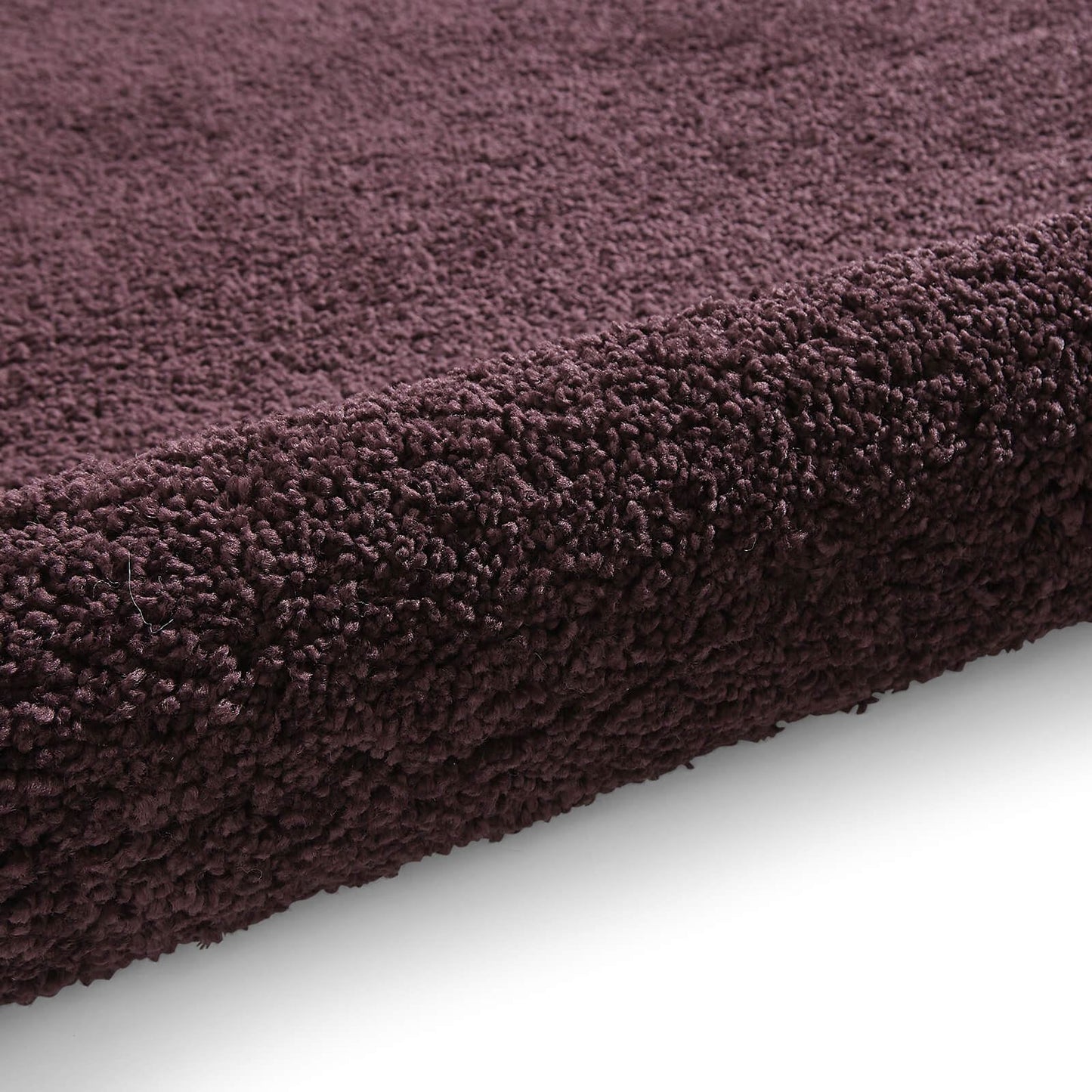 Sierra 9000 Purple Plain Shaggy Rug