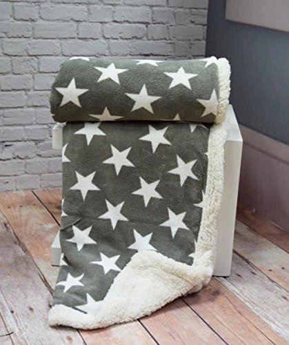 Stars Grey Throw