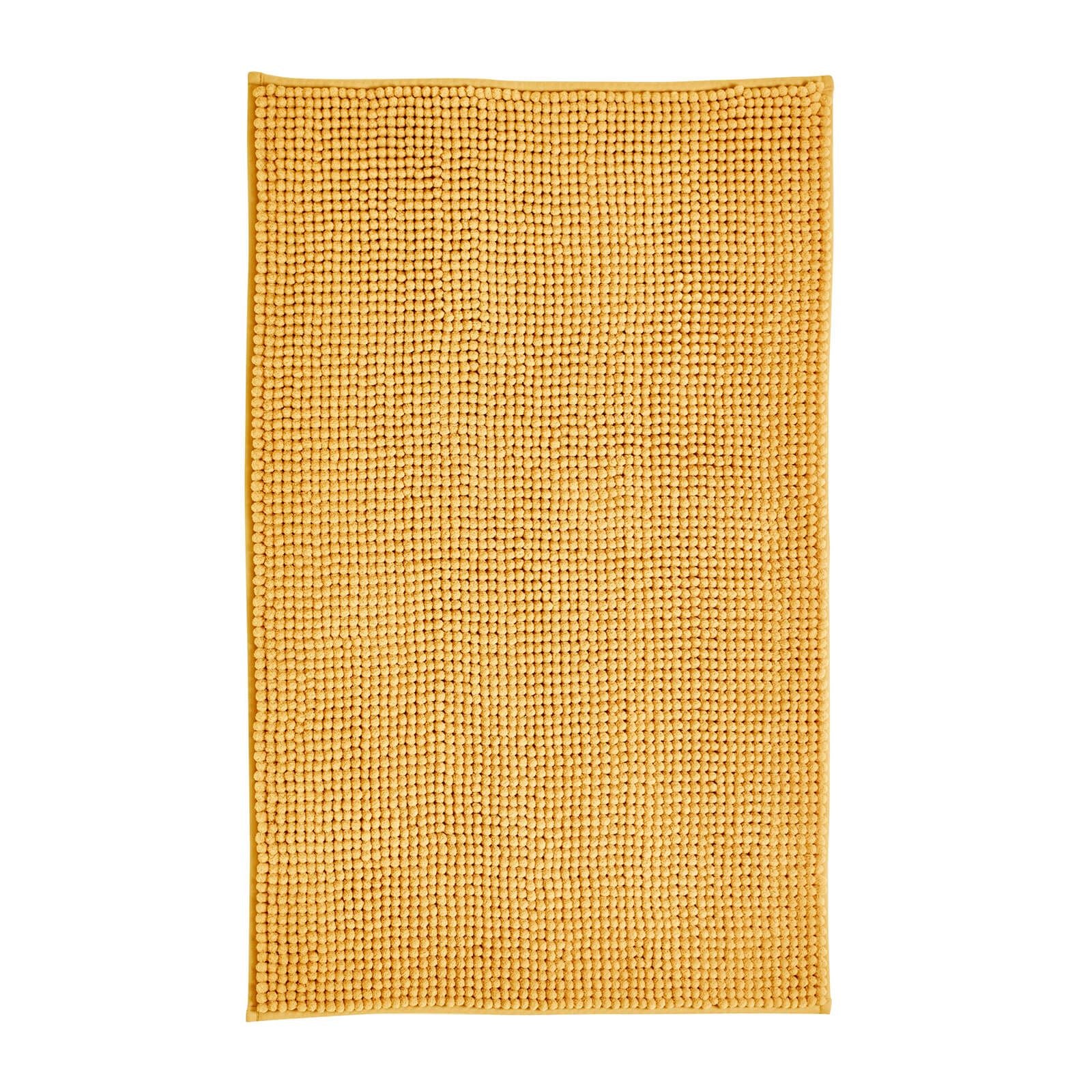 Bobble Ochre Bath Mat