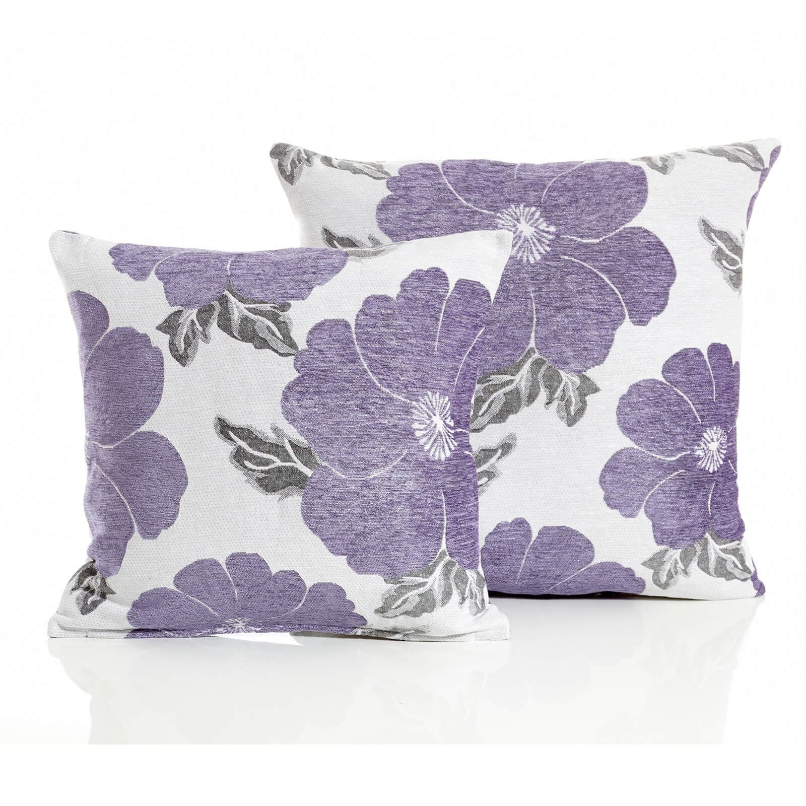 Poppy Purple Cushion Cover