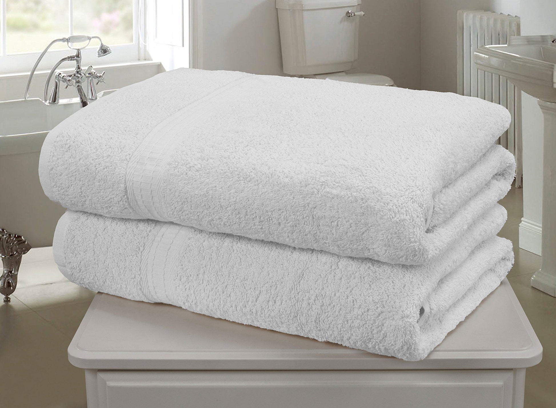 Royal Kensington White Bath Sheet