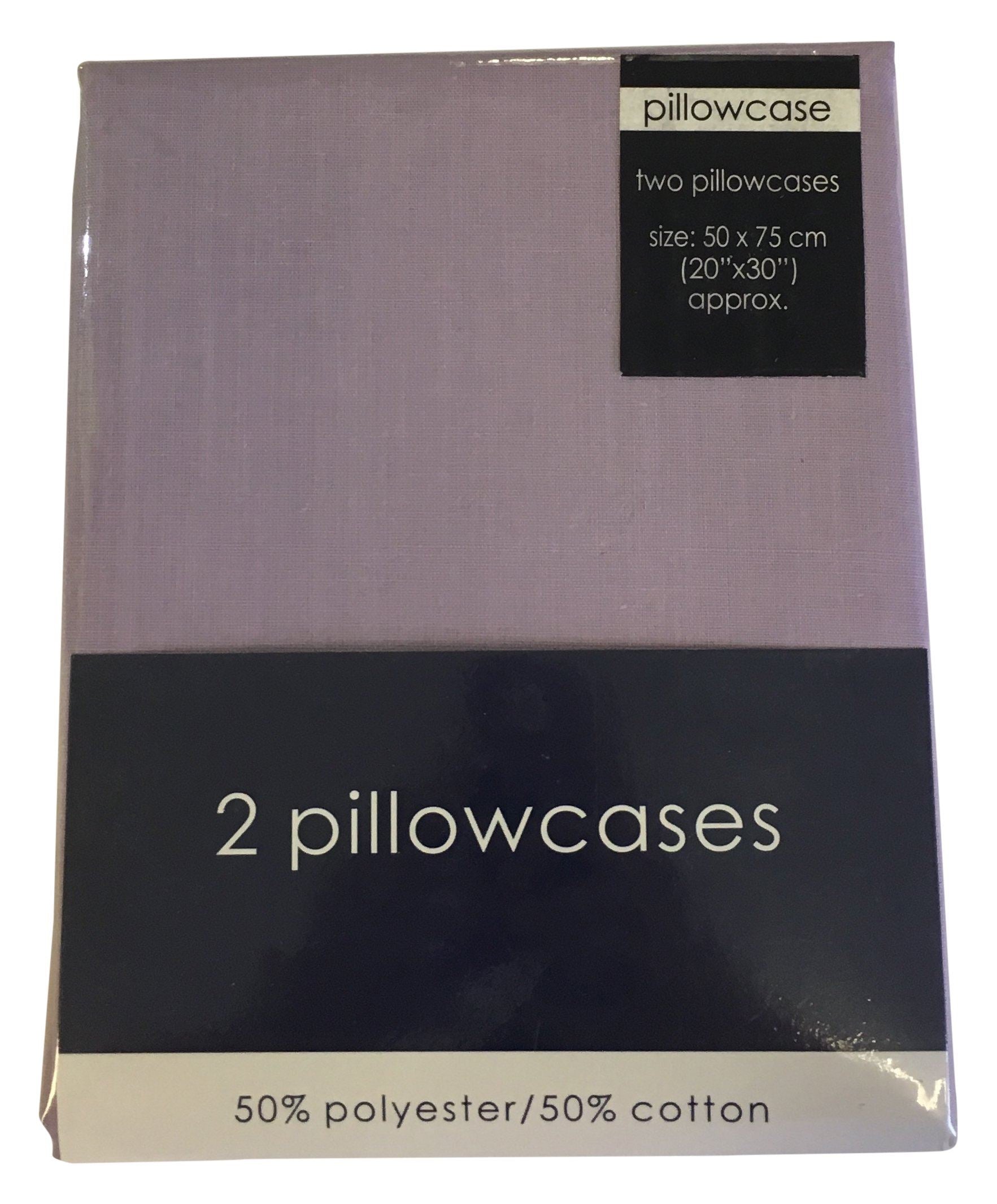 56P Lilac Housewife Pillowcase Pair