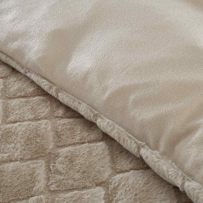 Cosy Diamond Natural Duvet Set