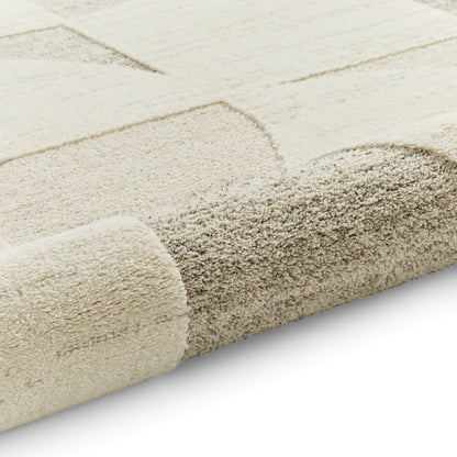 Elio 66747 Beige Modern Abstract Rug