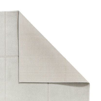 Elio 70100 Silver Modern Geometric Rug