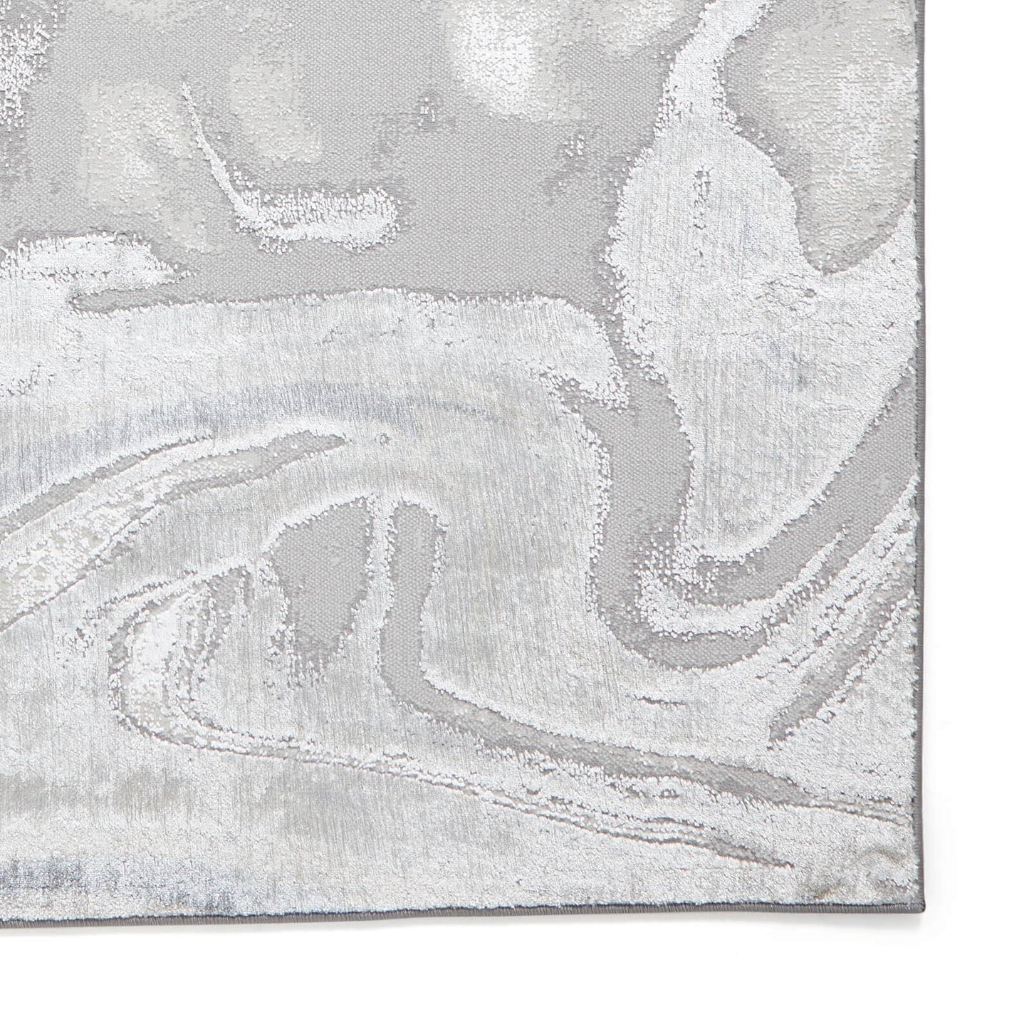 Tidal TL841 Silver Modern Abstract Rug