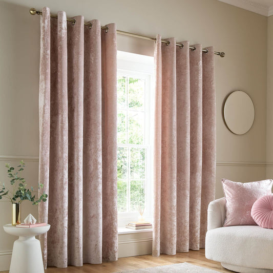 catherine-lansfield-crushed-velvet-lined-eyelet-curtains-two-panels-blush-pink